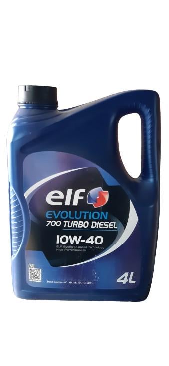 Масло ELF Evolution 700 Turbo Diesel 10W40 моторне 4 л