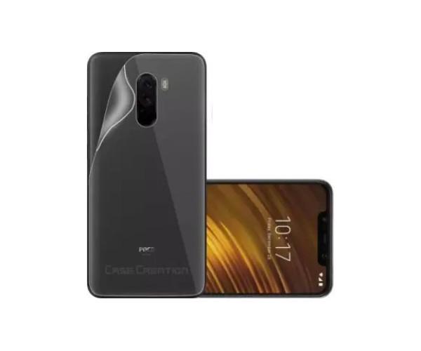 Протиударна гідрогелева плівка Hydrogel Film для Xiaomi Pocophone F1 на задню панель, Transparent