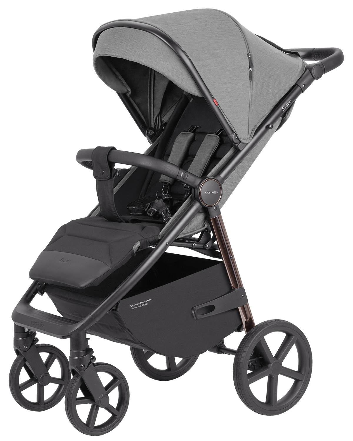 Коляска-книжка прогулянкова Carrello Bravo Mist Grey (CRL-5515)
