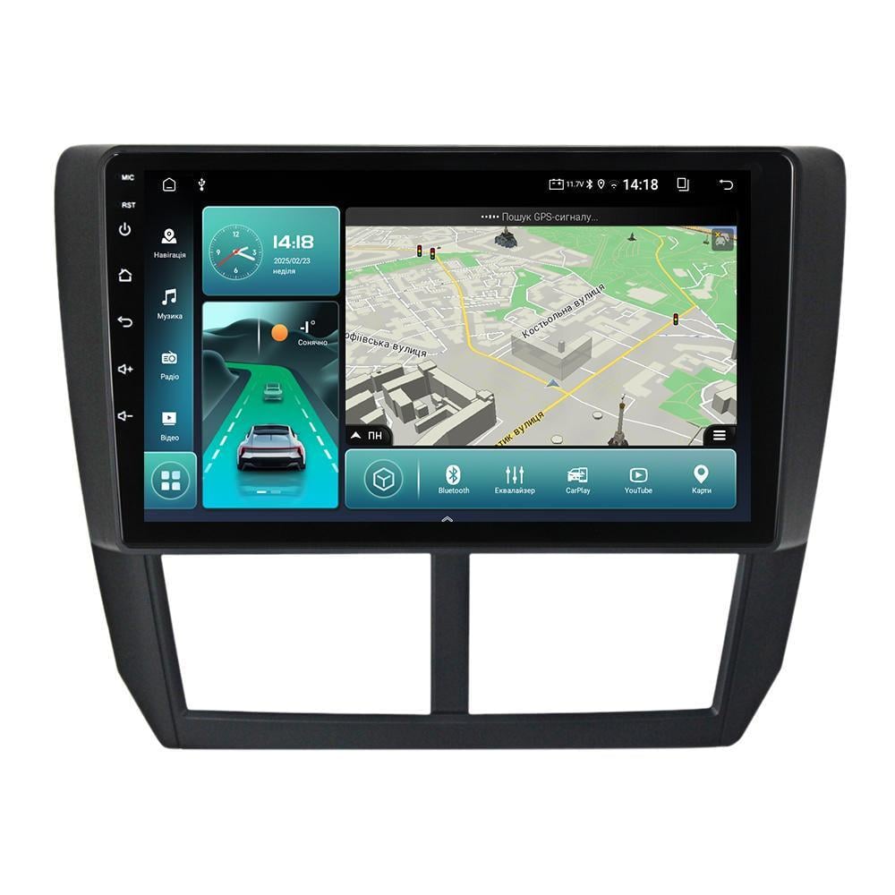 Магнітола штатна BACAR для Subaru Forester 3 2007-2013 Impreza 2007-2011 2/32Gb Optimal (3281558)