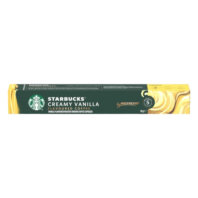 Кава в капсулах STARBUCKS Nespresso Creamy Vanilla 10 шт.