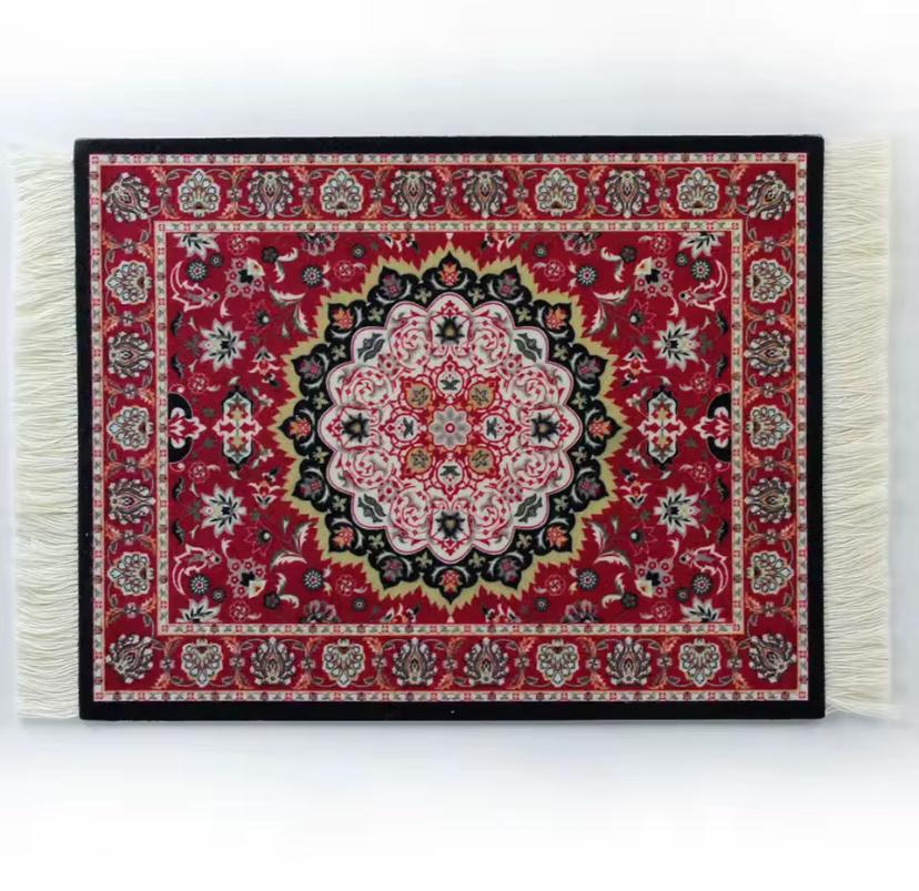 Килимок для миші-комп'ютера NPK персидський D Різнокольоровий (517270779)