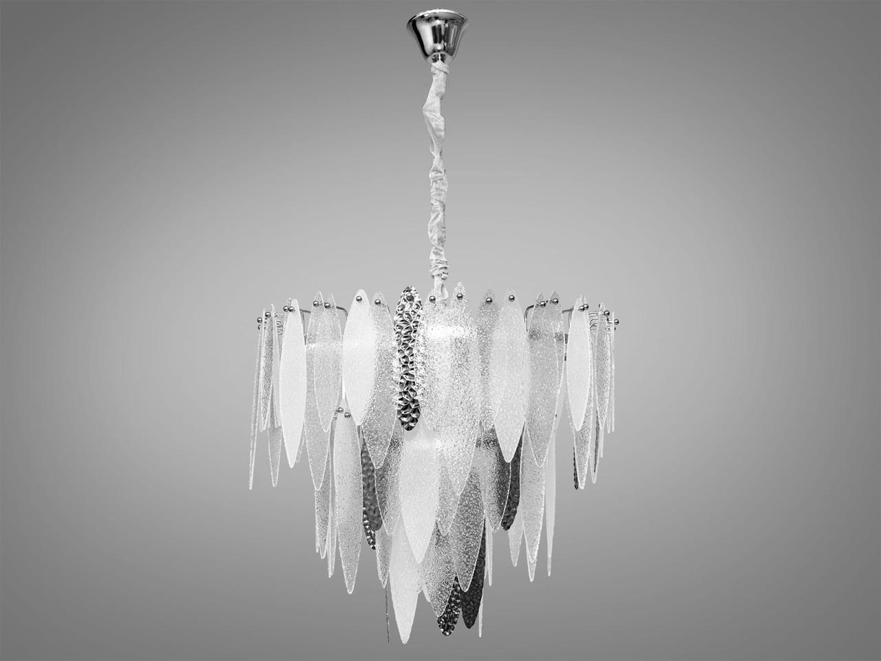 Люстра-подвес со стеклянными лепестками 18039-600HR (2437587440)