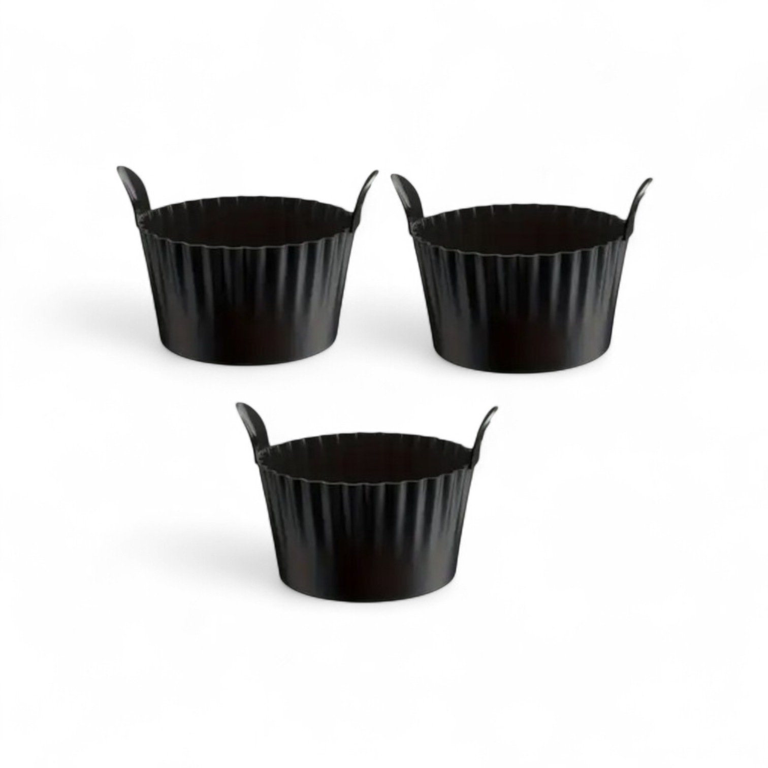 Форми силіконові для варіння яєць пашот 3 шт. Чорний (WER-997)