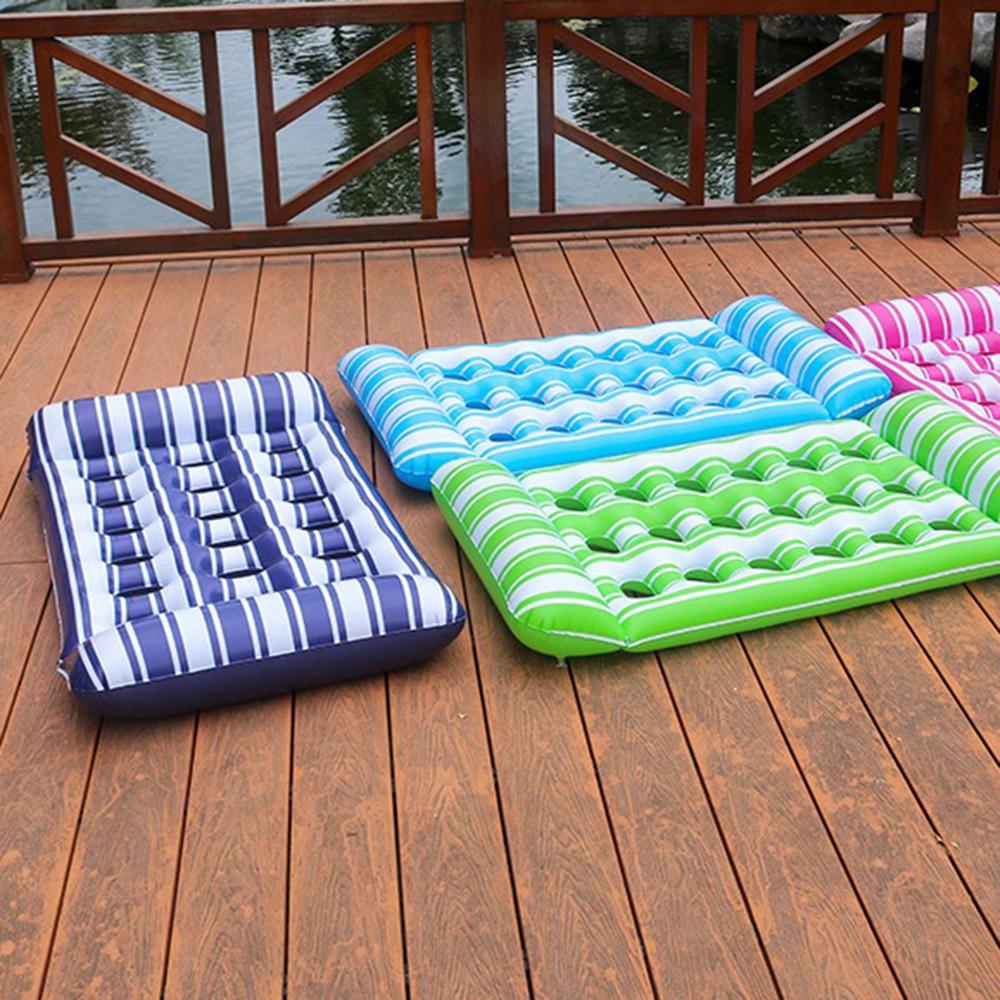 Матрас для плавания надувной 72x130 см Синий - фото 5 Матрас для плавания надувной 72x130 см Синий - фото 5