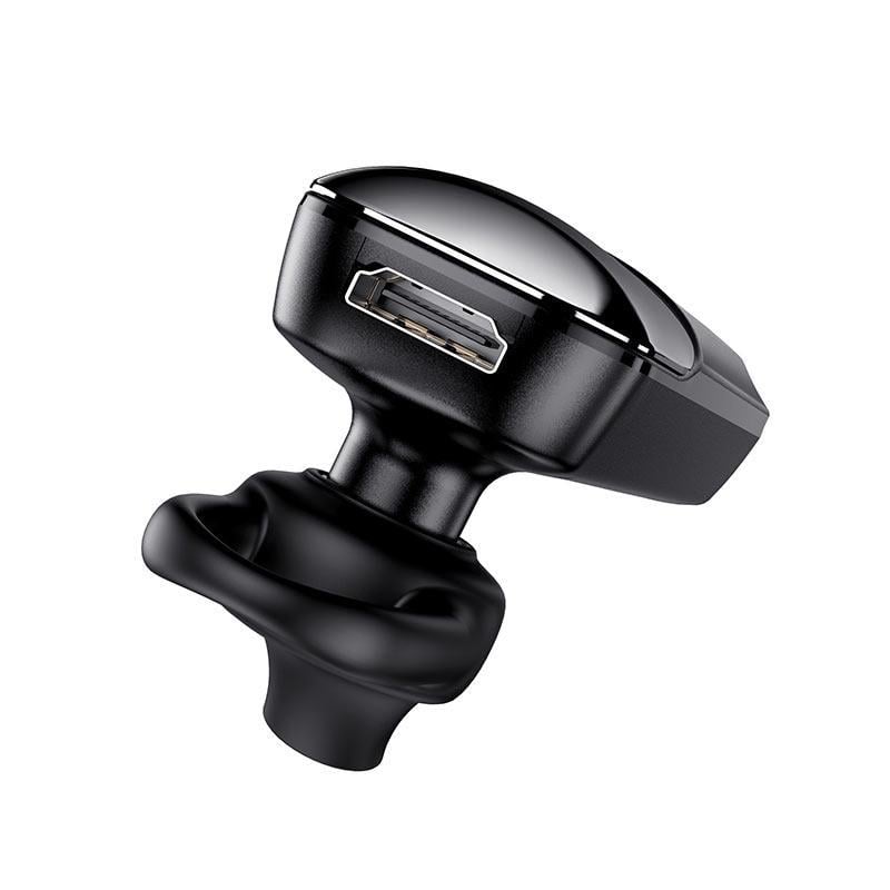 Гарнитура Hoco E57 Bluetooth 170 мАч Черный (533294) - фото 4