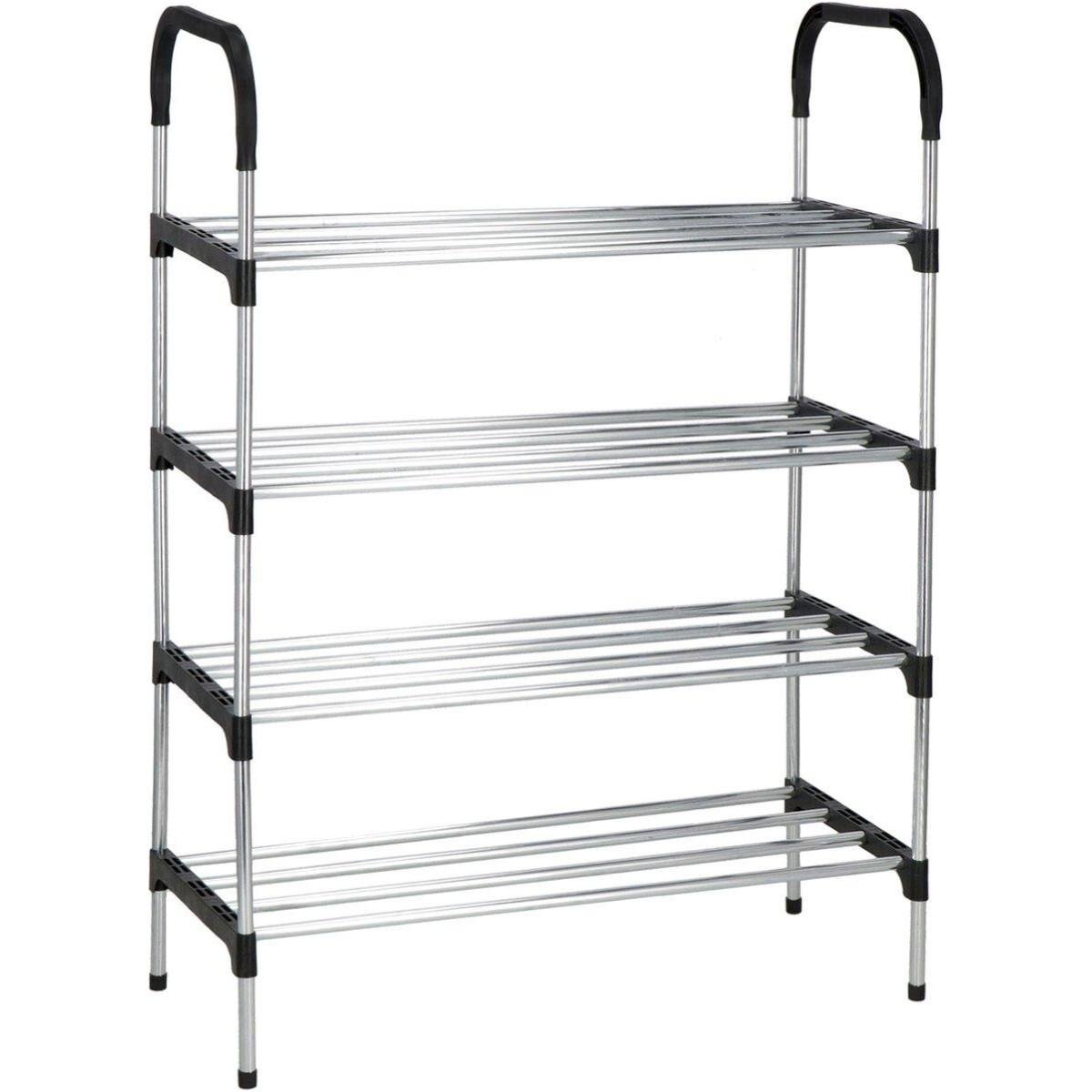 Полиця для взуття Shoe Rack 4 полиці 56х28х80 см (R31040)