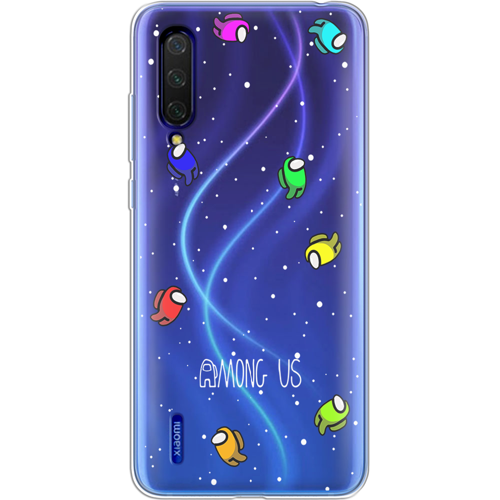 Чехол BoxFace Xiaomi Mi 9 Lite Among Us Invisible Прозрачный силикон (38311-bk76-38311)