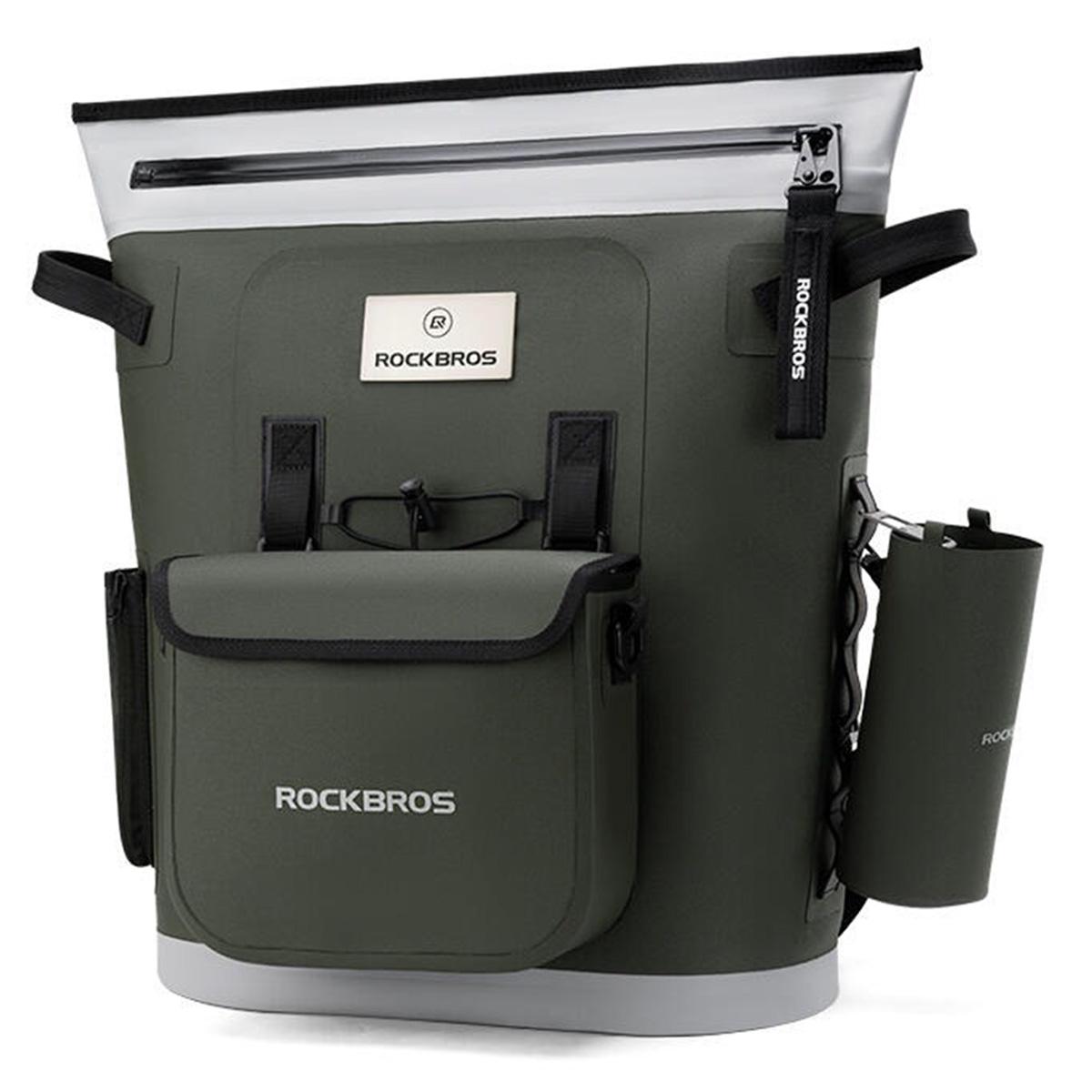Термо рюкзак спортивний зі збереженням тепла або холоду ROCKBROS H18L Зелений (RB-H18L-5933)
