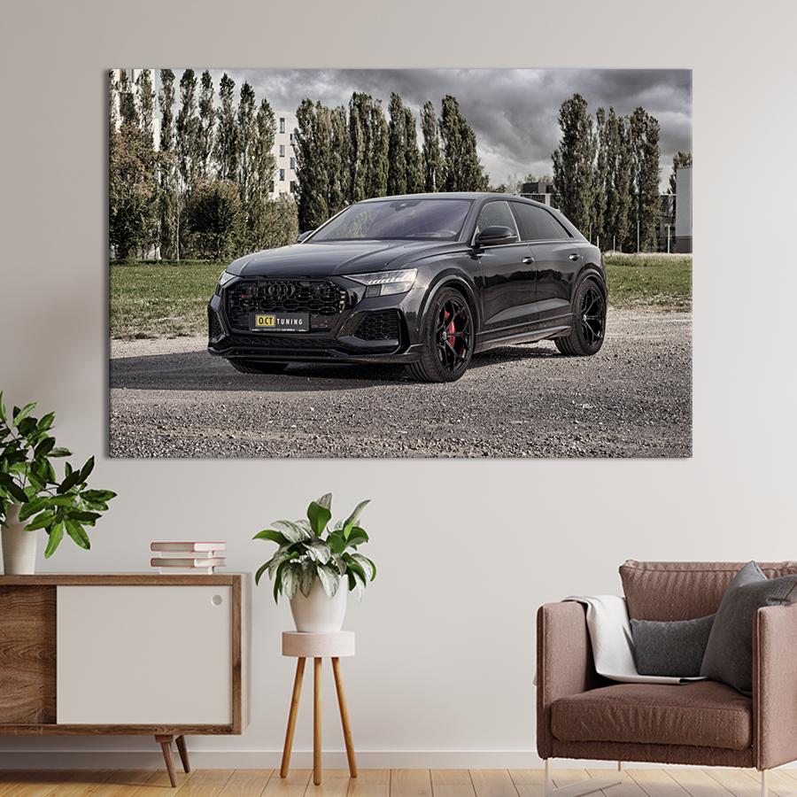 Картина на холсте Авто Audi RS Q8 122x81 см (1376-1)
