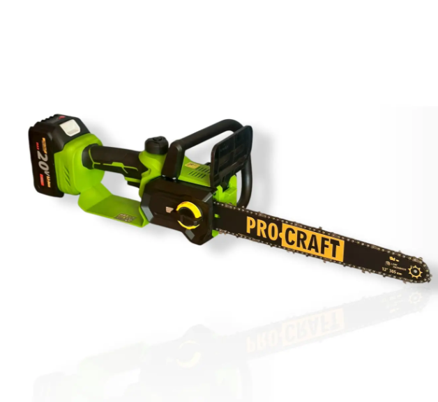Пила цепная аккумуляторная Procraft PKA34 2 шины/2 цепи/батарея 3 А·час/ЗП (30341)