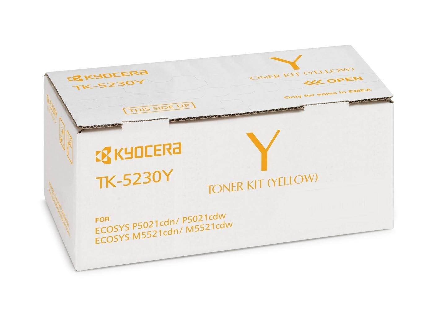 Картридж для лазерного принтера Kyocera TK-5230Y 1T02R9ANL0 Yellow (11066927) - фото 3