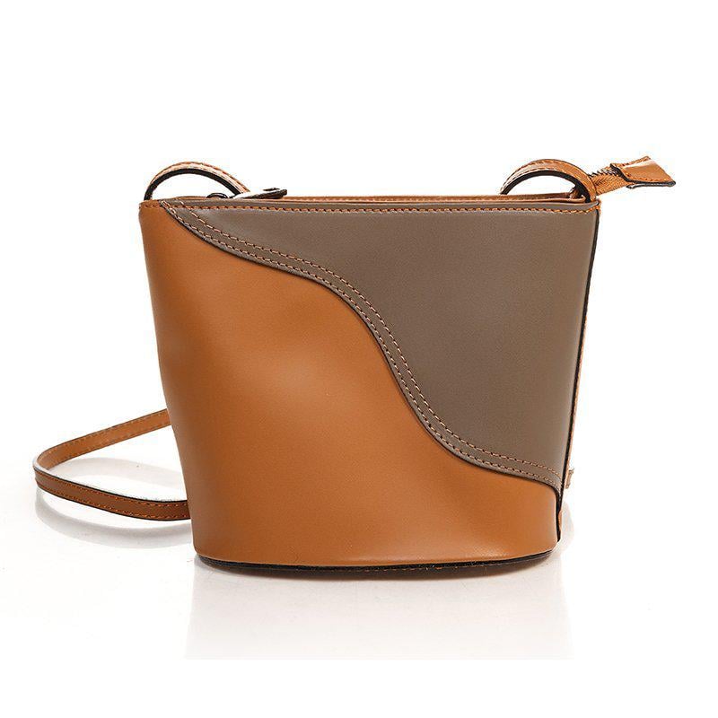 Сумка женская кожаная Italian Bags Коньячный (1802_cuoio)