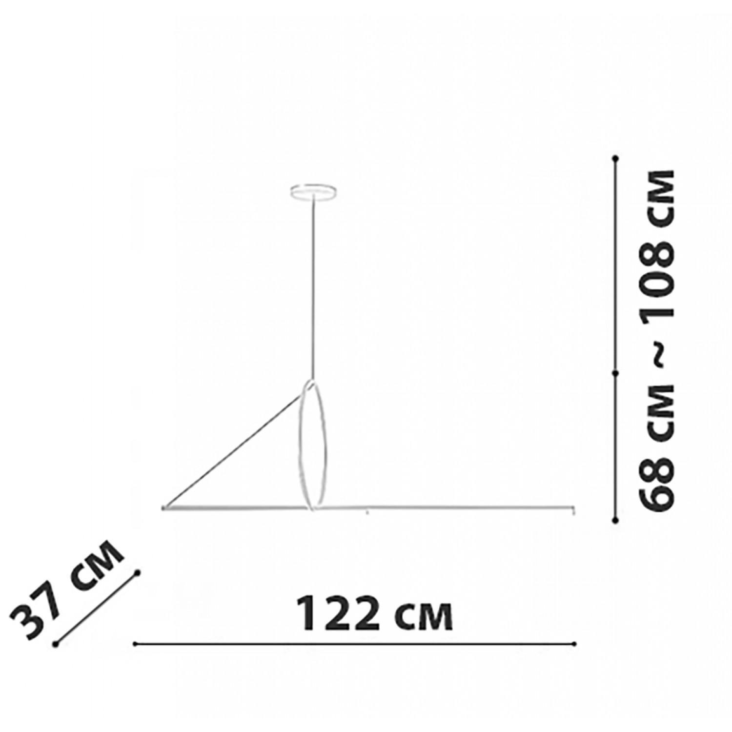 Люстра Friendlylight Arrow S Black (FL5032) - фото 5 Люстра Friendlylight Arrow S Black (FL5032) - фото 5