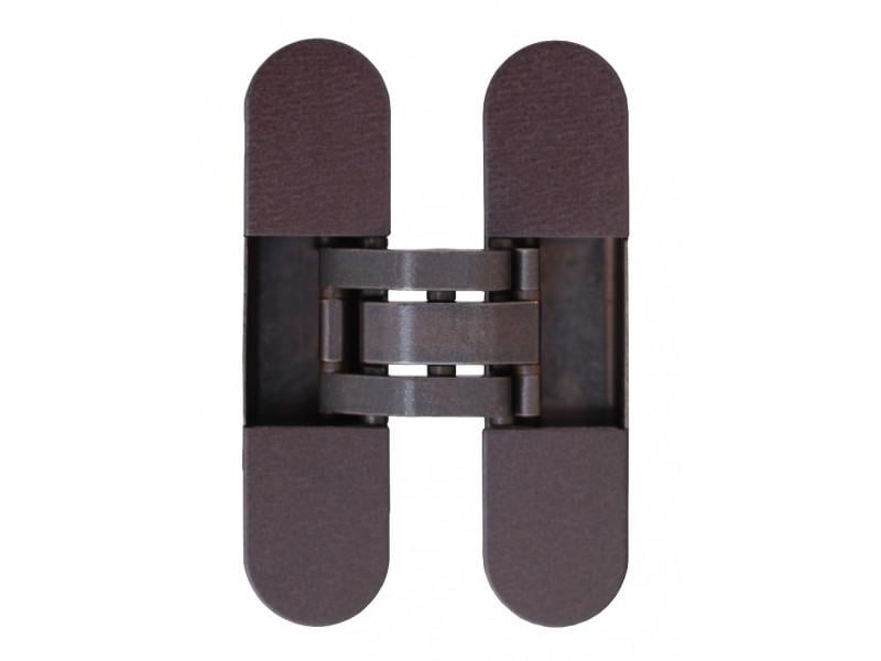 Скрытая петля AGB Eclipse 2.0 110х30 мм с колпачками Бронза коричневая (E30200.03.22 Kit)