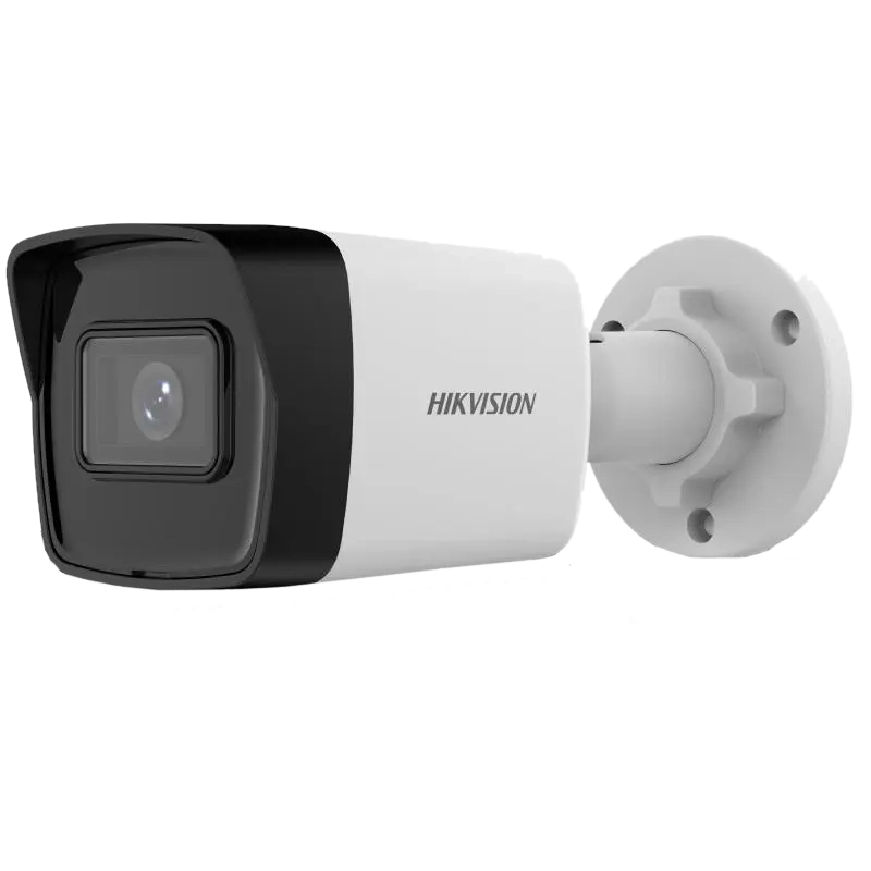 Камера видеонаблюдения цилиндрическая Hikvision DS-2CD1043G2-IUF со звуком 4 мм 4 Мп Белый (25624400)