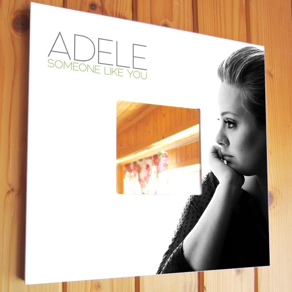 Зеркало Певица Adele 260х260 мм (M00806)