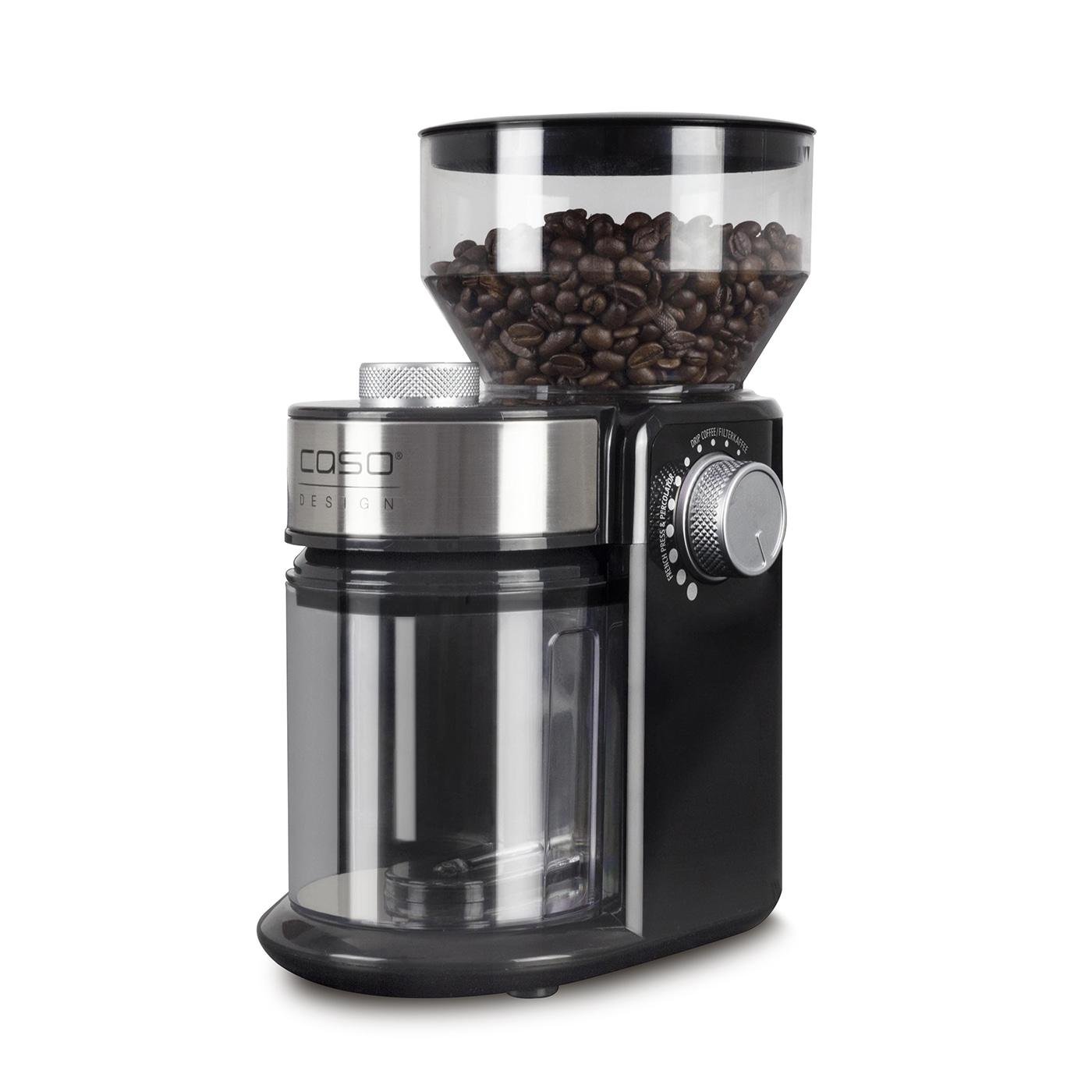 Кавомолка електрична Caso 1833 Barista Crema 150 Вт контейнер 190 г Чорний (836d319b) - фото 2 Кавомолка електрична Caso 1833 Barista Crema 150 Вт контейнер 190 г Чорний (836d319b) - фото 2