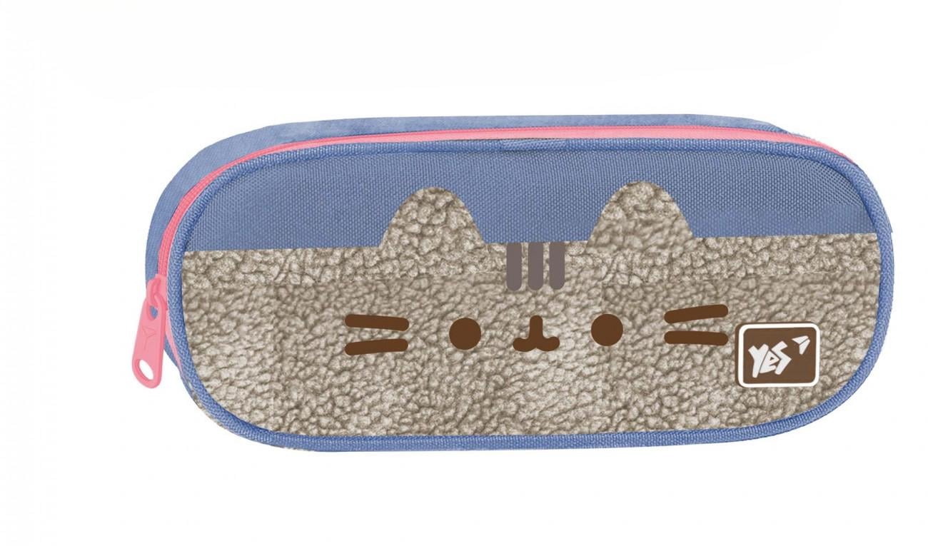 Пенал мягкий YES PH-30 Pusheen Stay Cool для девочки Синий (533700)