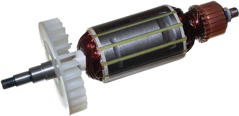 Якорь болгарки DWT WS13-180 T/WS13-150 T/WS13-180 TV 186х43 мм 9 мм