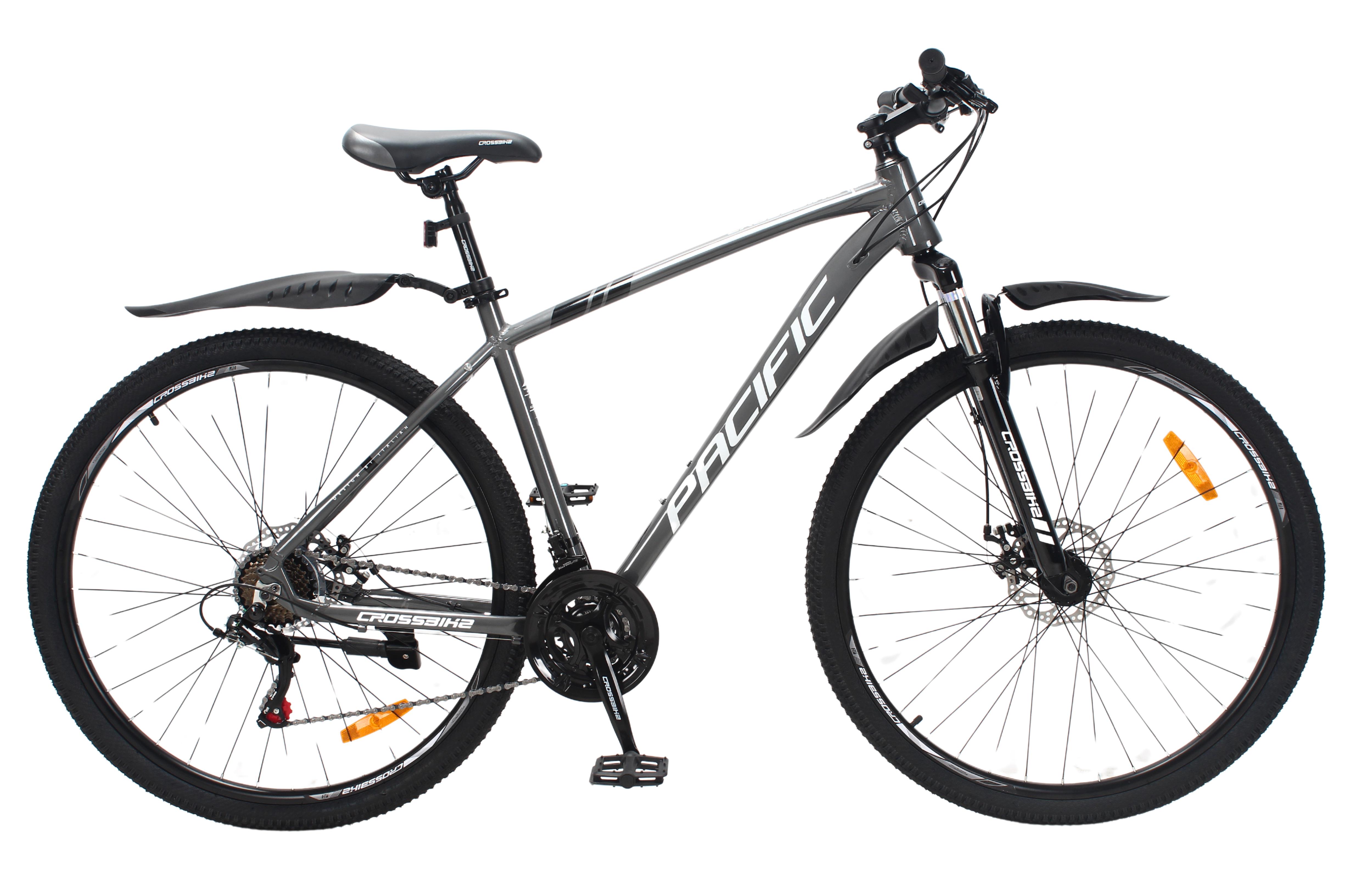 Велосипед Crossbike Pacific 2025 29" 19" Серый