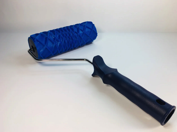 Валик структурний гумовий 180х60 мм 2013L "шкіра змії" 2168 - фото 3 Валик структурний гумовий 180х60 мм 2013L "шкіра змії" 2168 - фото 3