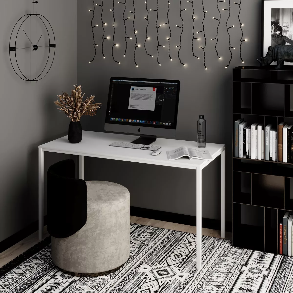 РабочийСтол ART IN HEAD Brevity Loft standart 140x75x67 см Белый бриллиант (TB04010000010)