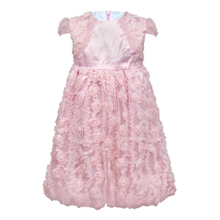 Платье праздничное Piccolo 98 см Розовый Полина