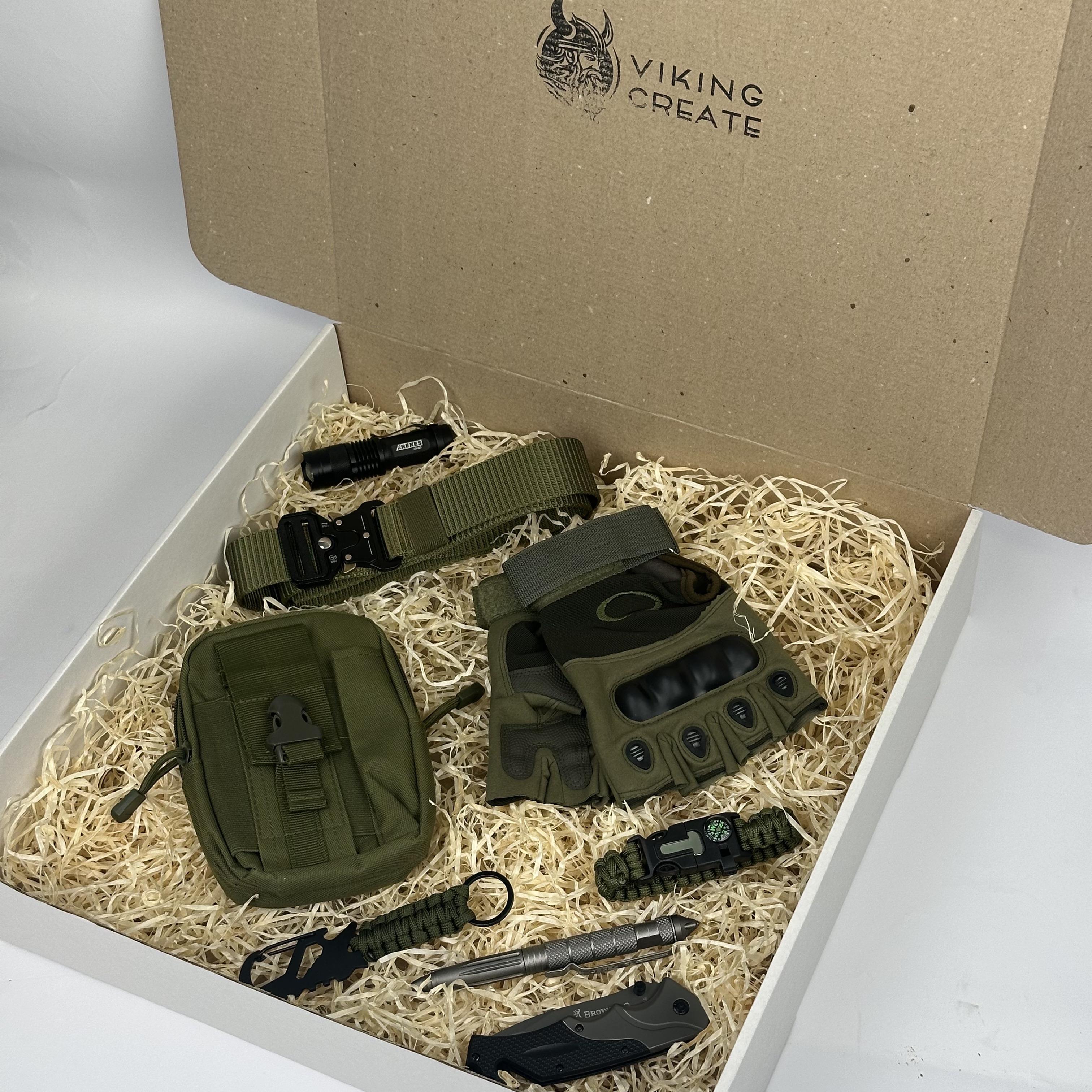 Подарочный набор для военных Comfort LITE Максимальный Хаки