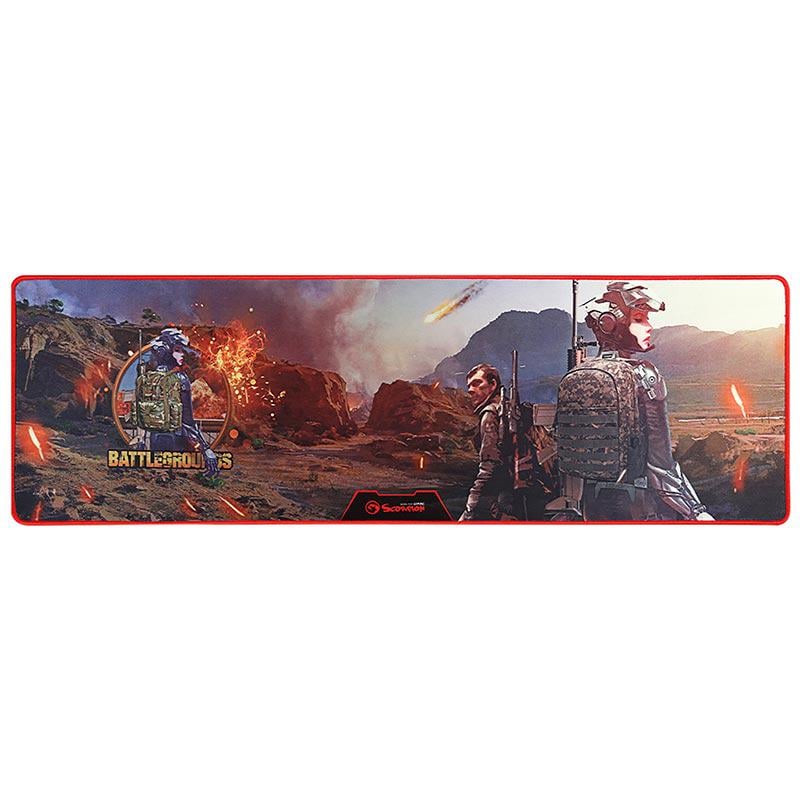 Коврик для мыши Marvo G37 Mousepad 92х29.4 см Черный с рисунком (608893)