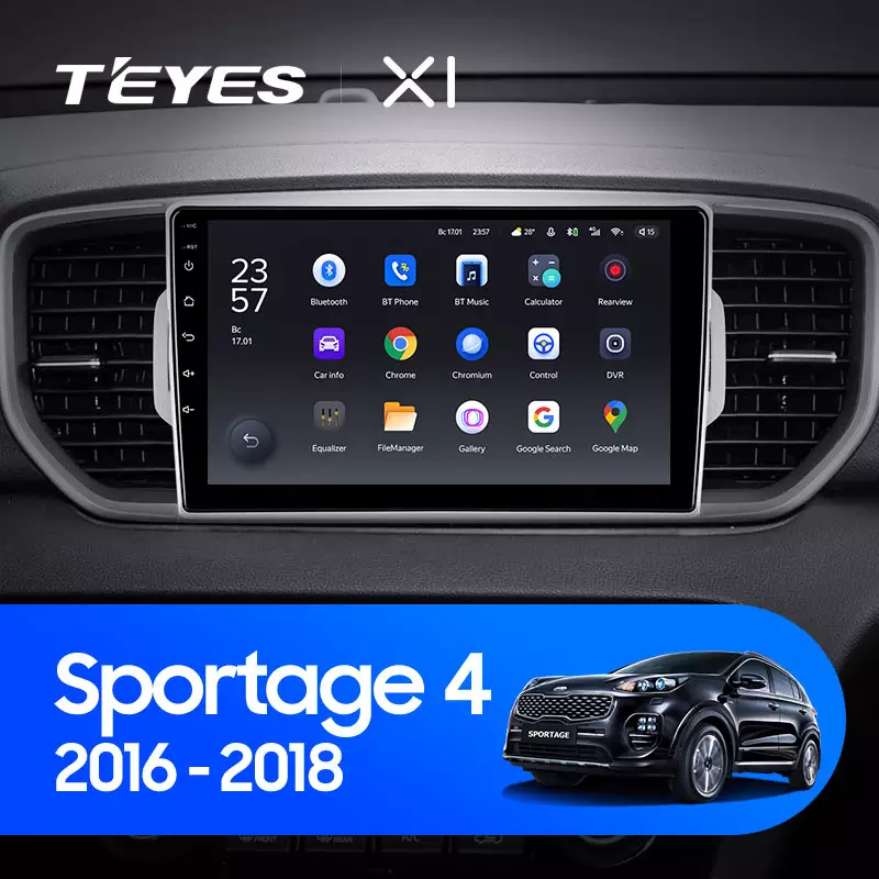 Автомагнітола штатна Teyes X1 для Kia Sportage 4 QL 2016-2018 Android 2/32 Гб Wi-Fi варіант B (1665597974) - фото 2