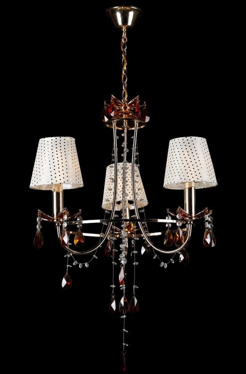 Люстра свічка Ray L8881/3 FGD+BRN (IR006275)