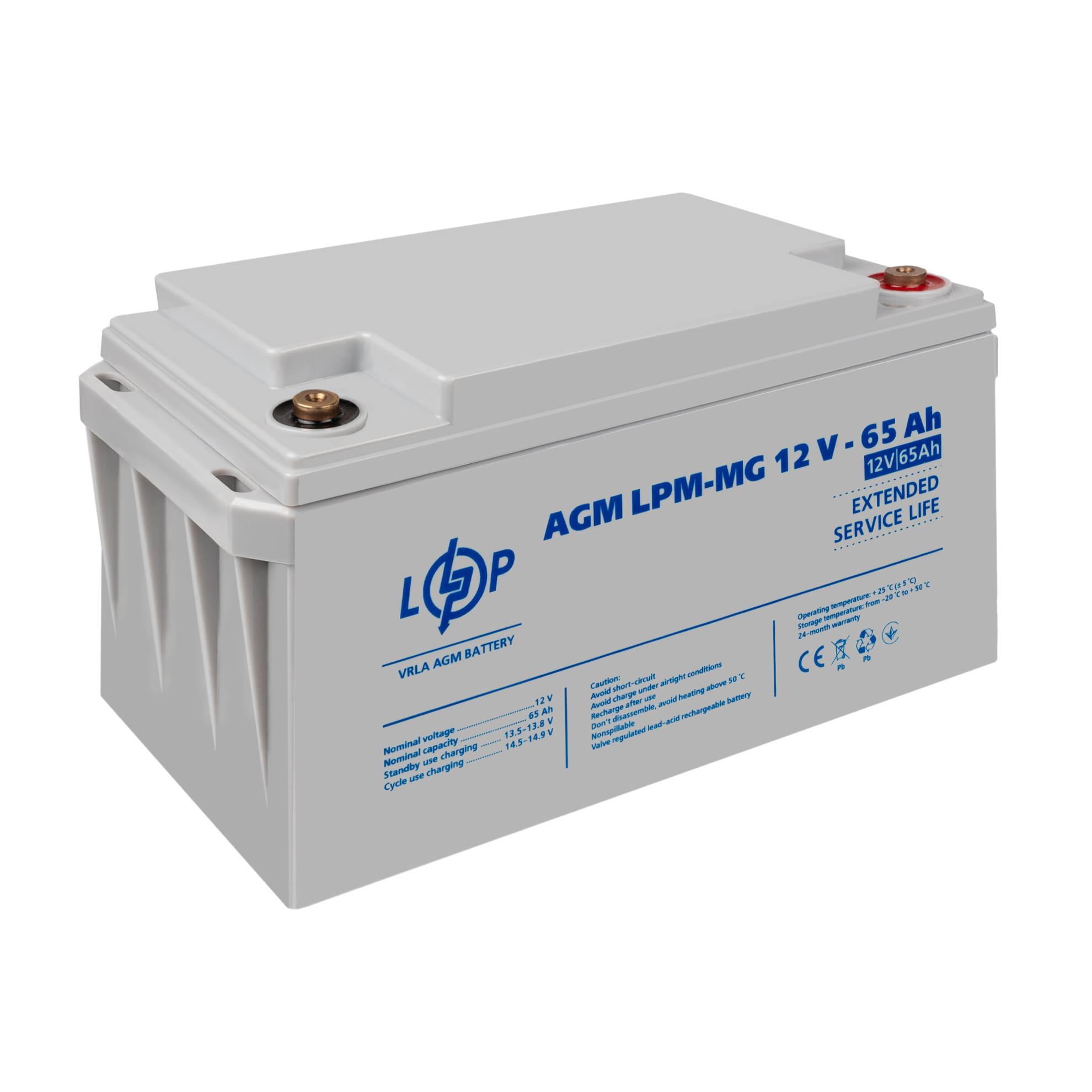 Акумулятор мультигелевий LogicPower LPM-MG 12V-65 Ah (26453710) - фото 3 Акумулятор мультигелевий LogicPower LPM-MG 12V-65 Ah (26453710) - фото 3