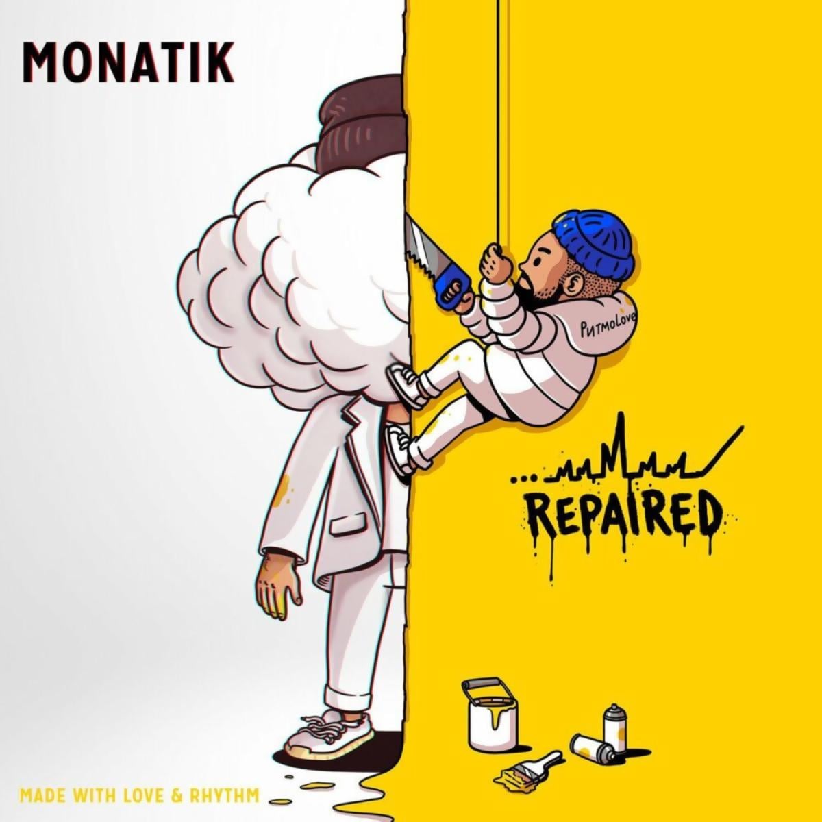 Виниловая пластинка MONATIK - Repaired Colored Vinyl LP (25491790)