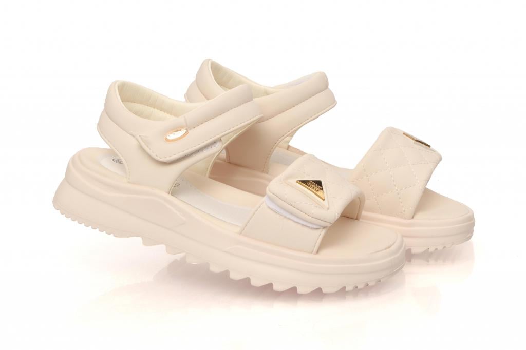 Cандали для девочек 11592 р. 29 Бежевый