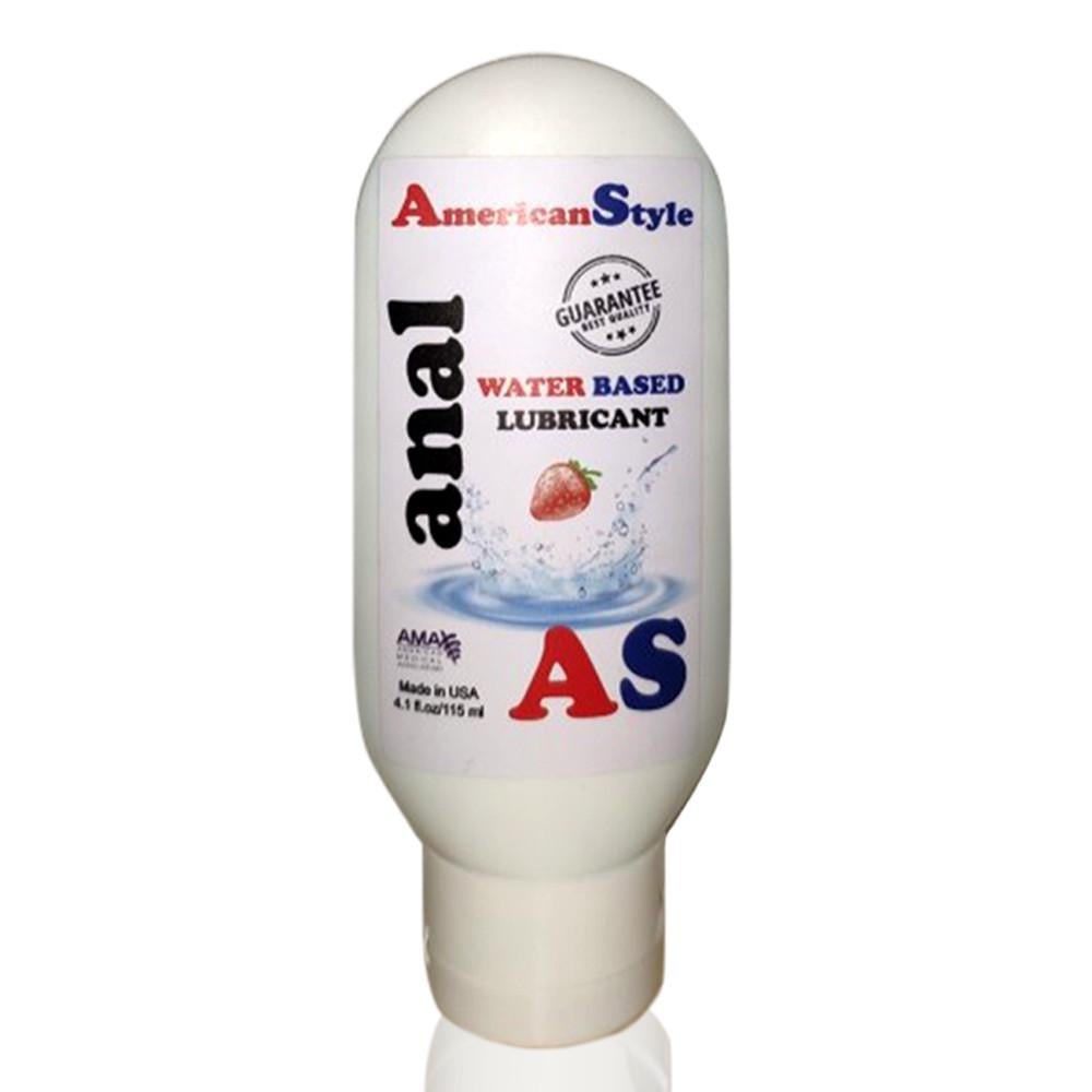 Лубрикант для анального секса American Style с анастетиком 115 мл Клубничный (1093835373)