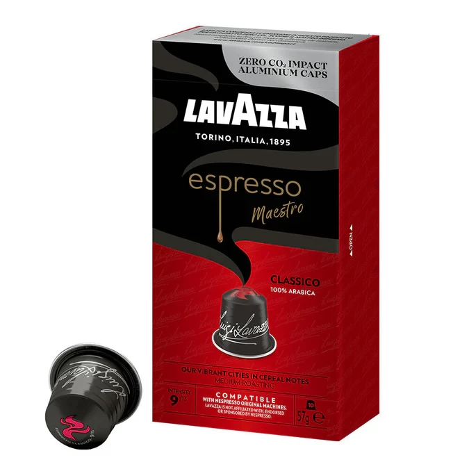 Кофе в капсулах Nespresso Lavazza Classico алюминий 10 шт. (2976226926)