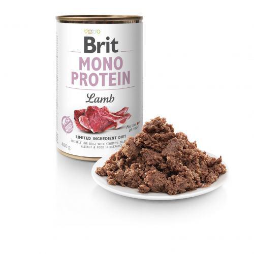 Корм влажный Brit Mono Protein Lamb для собак с ягнятиной 400 г - фото 2 Корм влажный Brit Mono Protein Lamb для собак с ягнятиной 400 г - фото 2