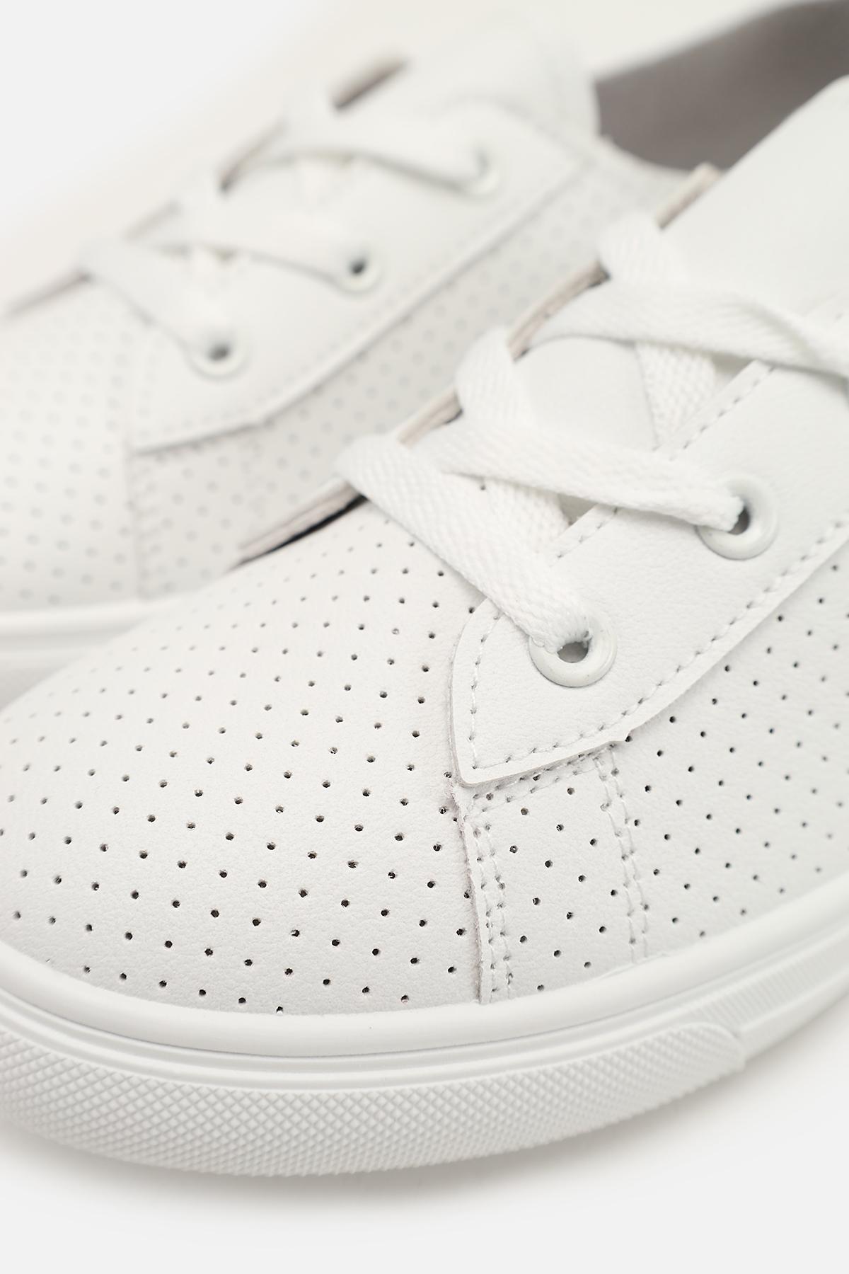 Кеди жіночі ЦБ-00273229 р. 37 Білий (SKT001053931) - фото 5