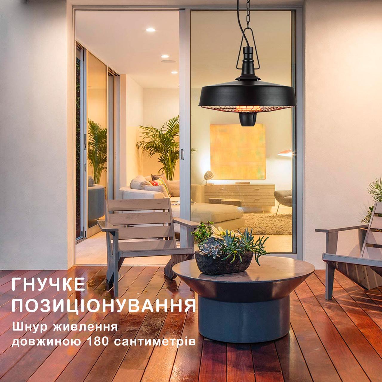 Інфрачервоний обігрівач Blumfeldt Camden Heat Manual 2,5 кВт (2312698620) - фото 7