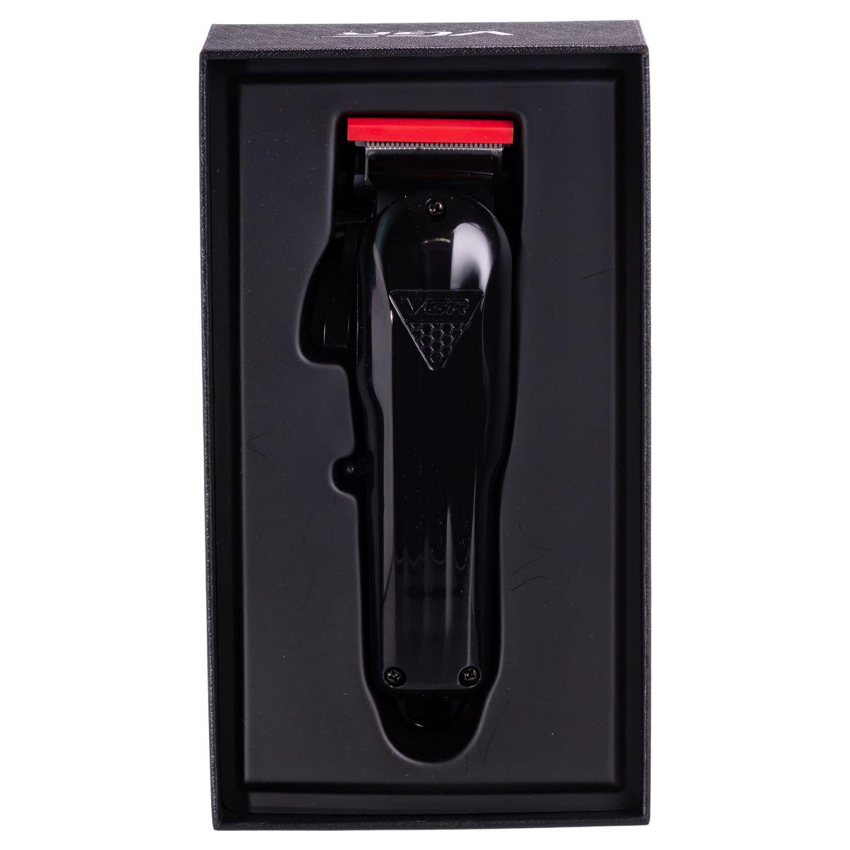 Машинка для стрижки VGR V-282 акумуляторна бездротова Чорний (7365) - фото 18 Машинка для стрижки VGR V-282 акумуляторна бездротова Чорний (7365) - фото 18