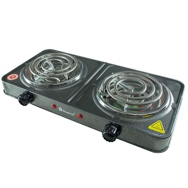Настольная плита Domotec MS-5802 на 2 конфорки 1000 Вт Темно-серый (26938364) Настольная плита Domotec MS-5802 на 2 конфорки 1000 Вт Темно-серый (26938364)