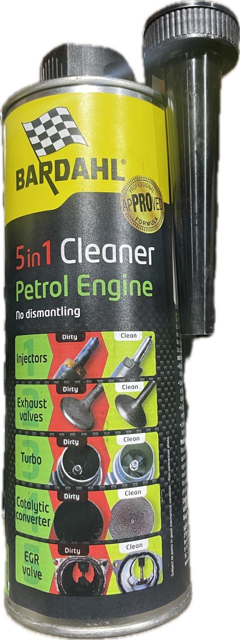 Добавка в бензин для очищения топливной системы 5в1 Bardahl ENGINE CLEANER 500 мл (2372B)