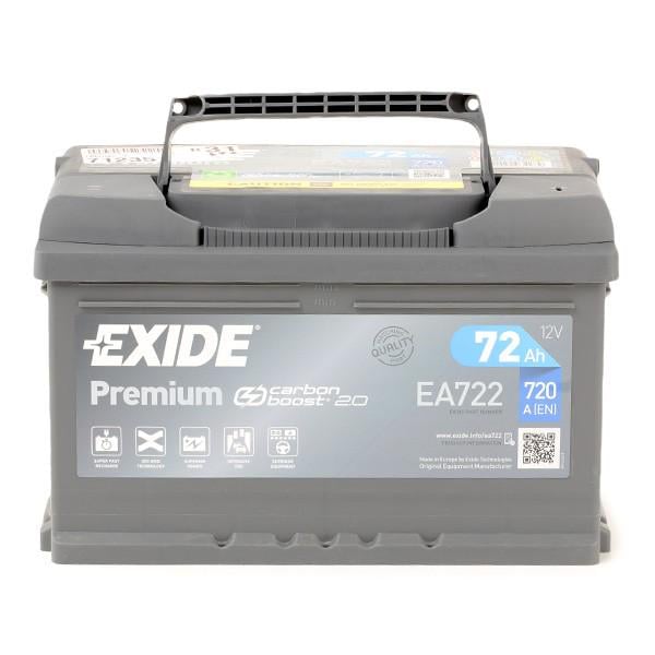 Аккумулятор EXIDE EA722