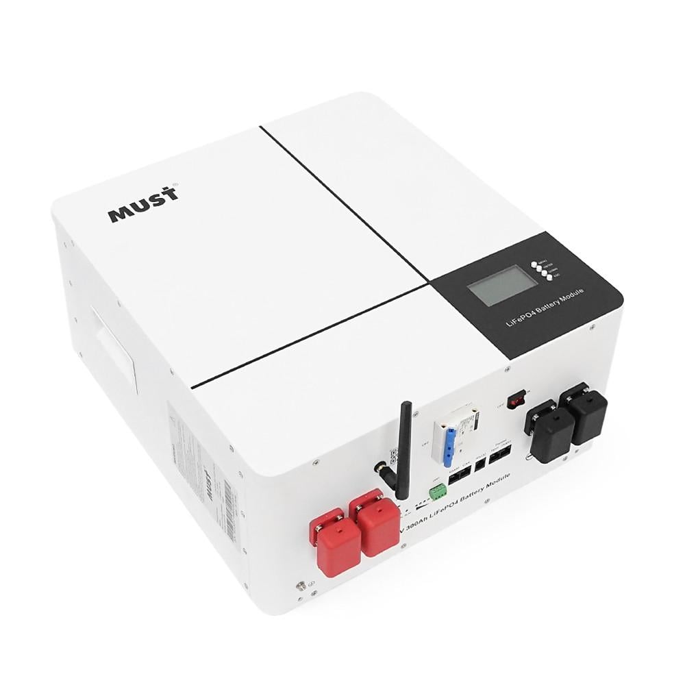 Аккумуляторная батарея Must LiFePO4 LP16-24300 25.6V 300Ah 7.68kWh