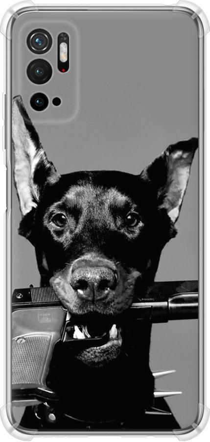 Чехол на Xiaomi Poco M3 Pro Доберман (2745sp-2369-42517) Чехол на Xiaomi Poco M3 Pro Доберман (2745sp-2369-42517)