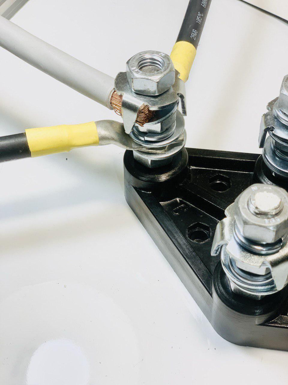 Клеммник проходной КП250А 12 мм (107) - фото 3 Клеммник проходной КП250А 12 мм (107) - фото 3