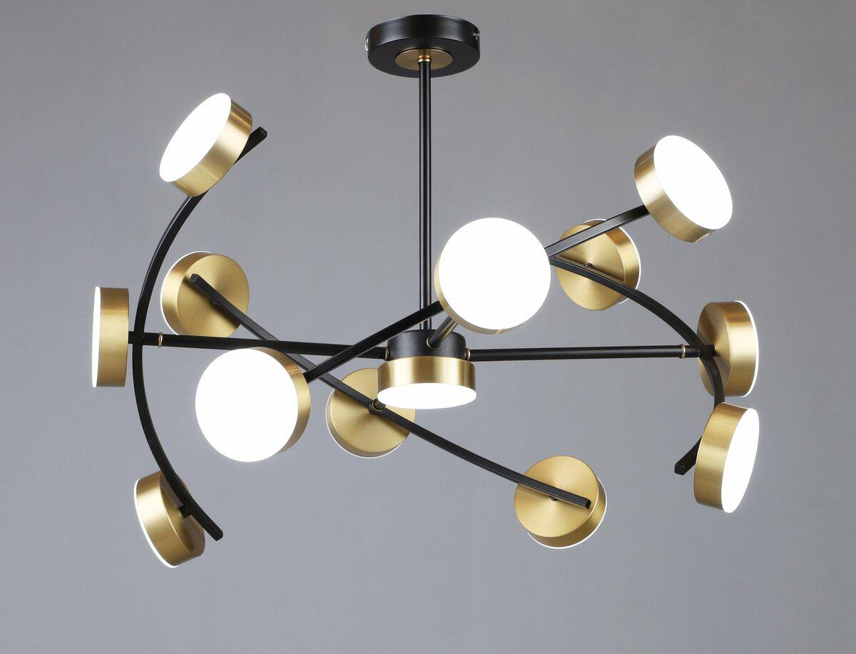 Люстра светодиодная акриловая B N6340/13 BK/COP (SP000043623)