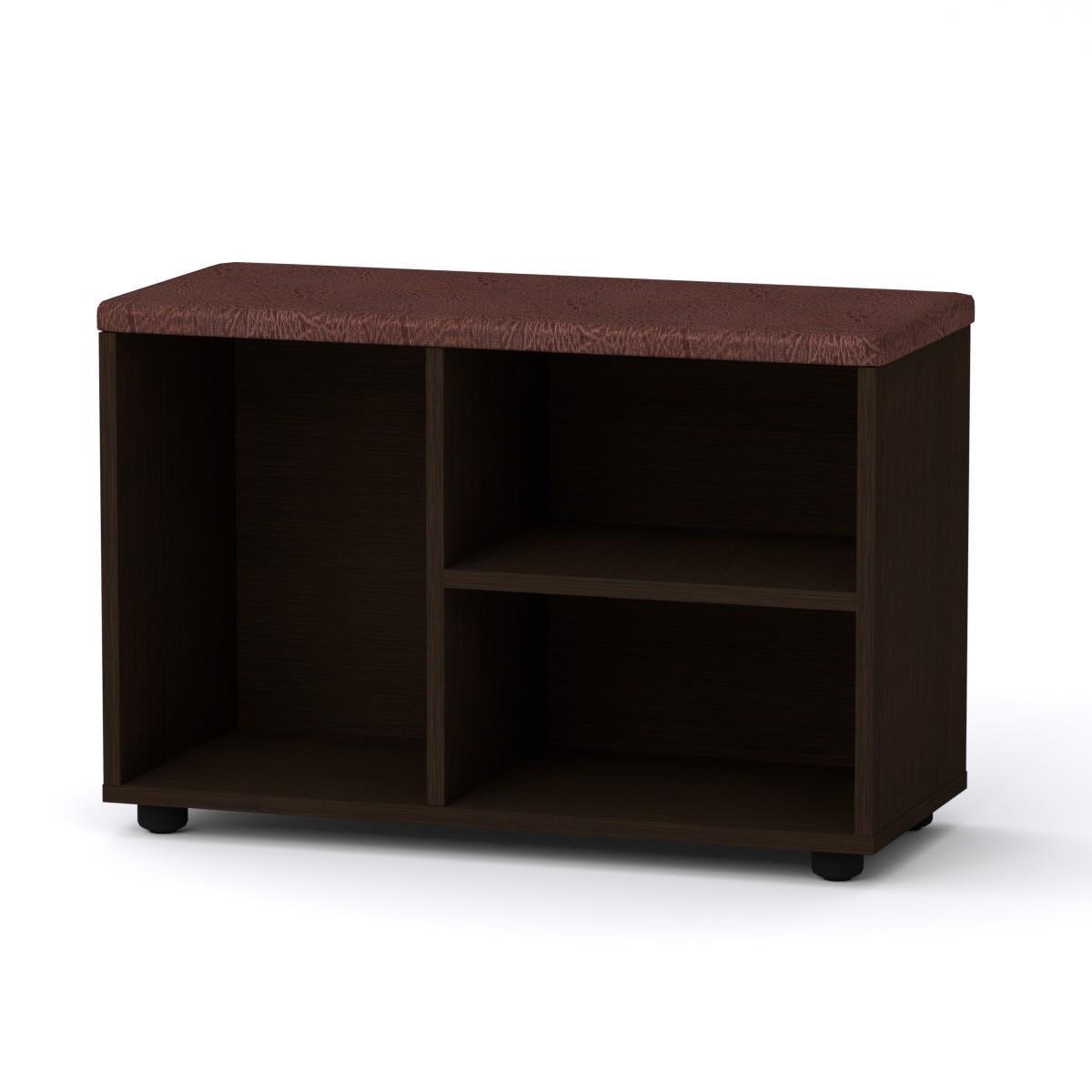 Тумба для взуття Компаніт ТО-18 Венге (11026840) - фото 1 Тумба для взуття Компаніт ТО-18 Венге (11026840) - фото 1