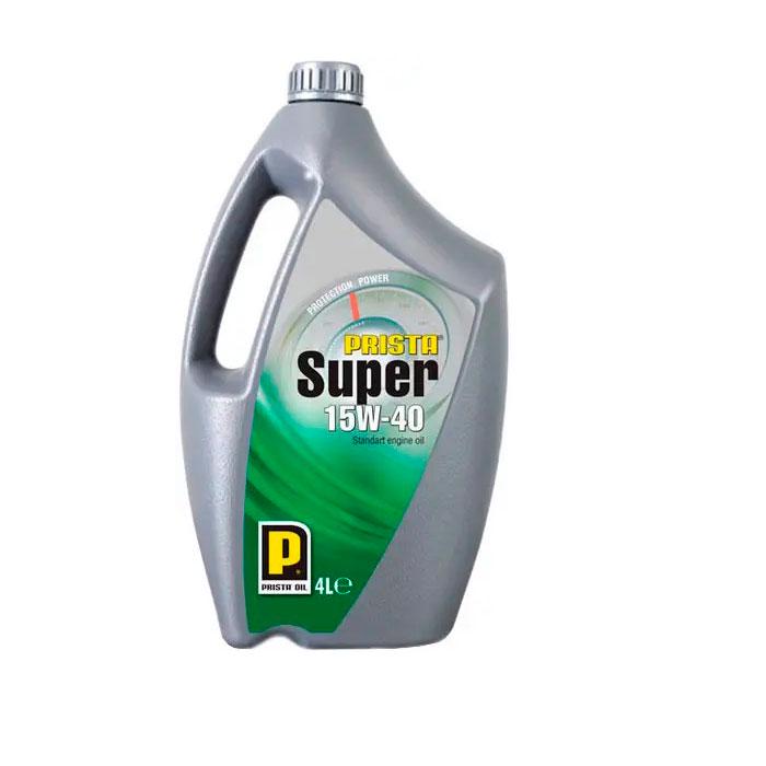 Автомобильное моторное масло PRISTA SUPER 15w-40 4 л P052042 (162341)